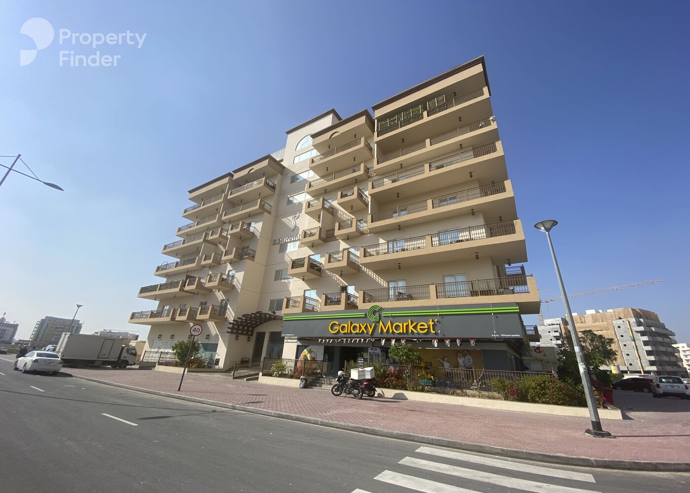 صورة لـ التصميم الخارجي للمبنى في إس بي ريزيدانس