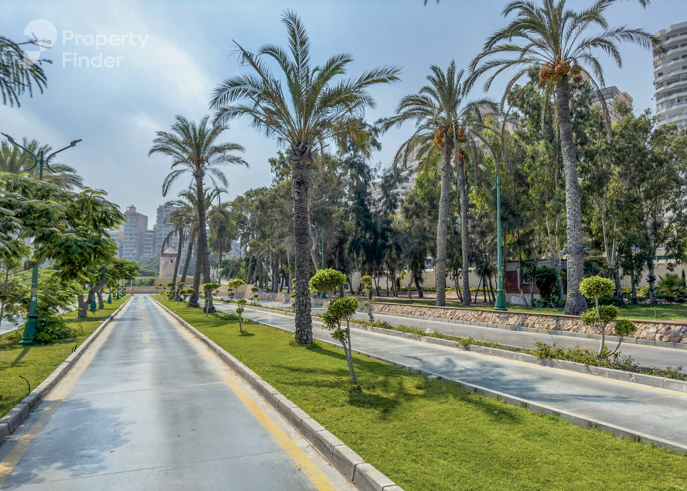 صورة لافتة لـ حي اول المنتزة